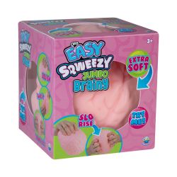 Anti-stresa rotaļlieta rotaļu smadzenes Easy Sqweezy Jumbo Brainy