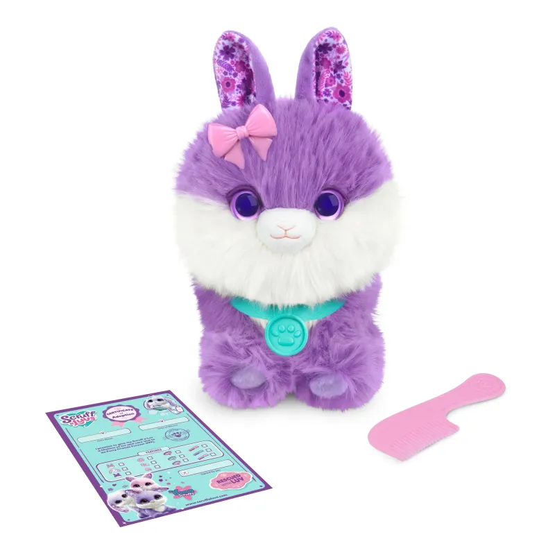 SCRUFF-A-LUVS plīša mājdzīvnieks, zaķis