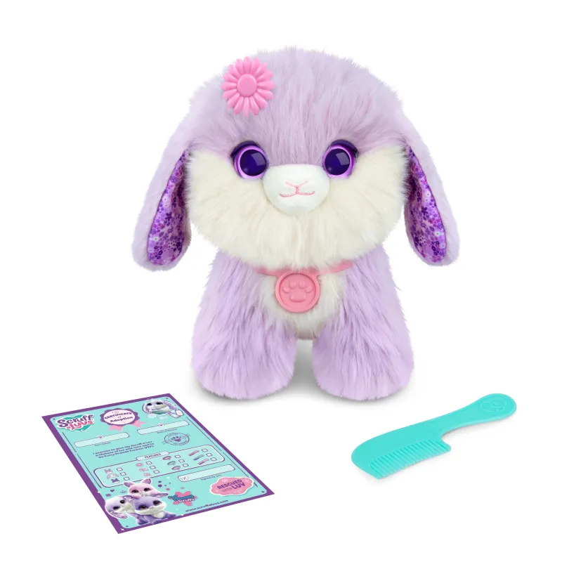 SCRUFF-A-LUVS plīša mājdzīvnieks, zaķis