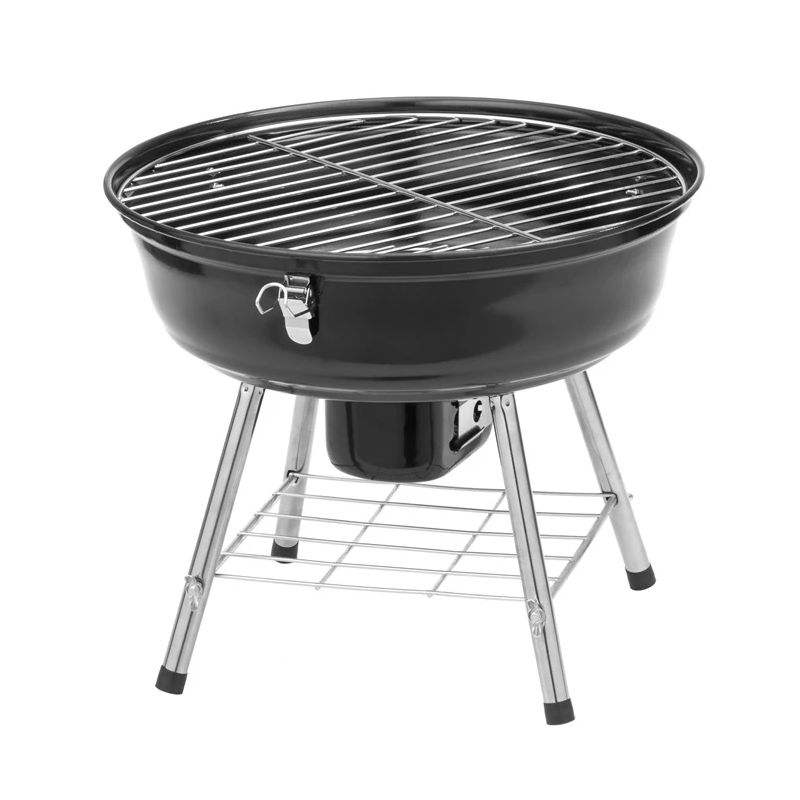 Grils kokogļu festival pelēks