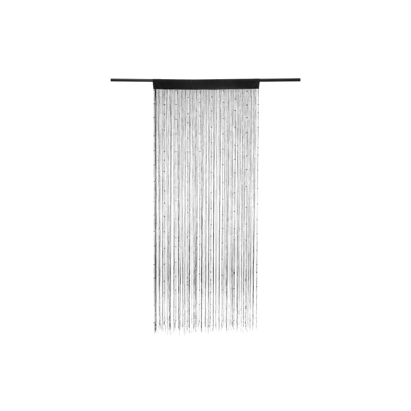 Dienas aizkari 4Living Pearl, melna, 90 cm x 200 cm