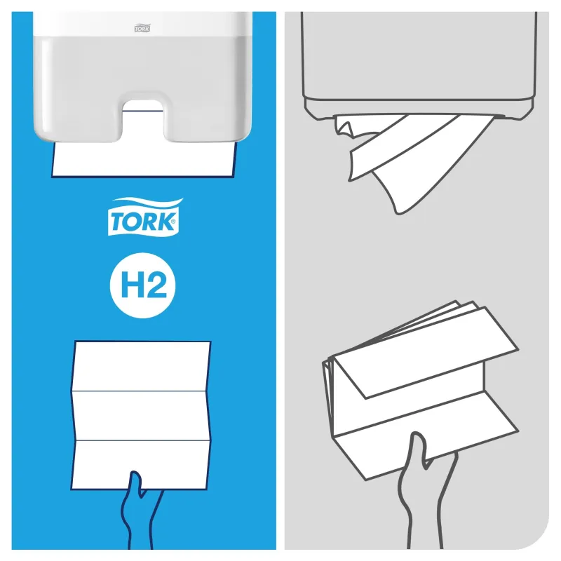 Papīra dvieļi Tork 471103, 2 sl