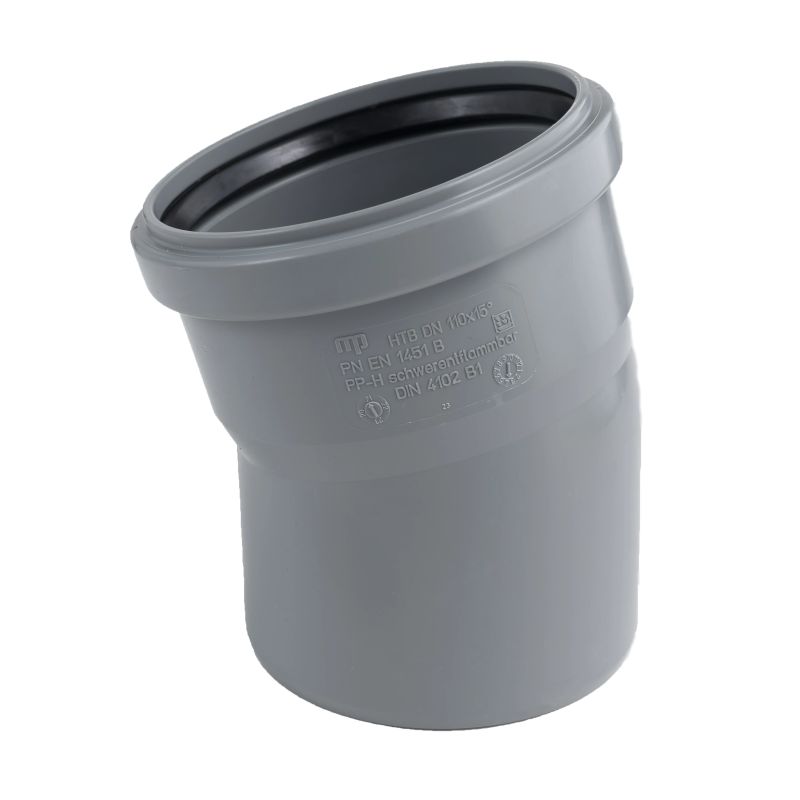 Līkums iekšējais d110x15 pp