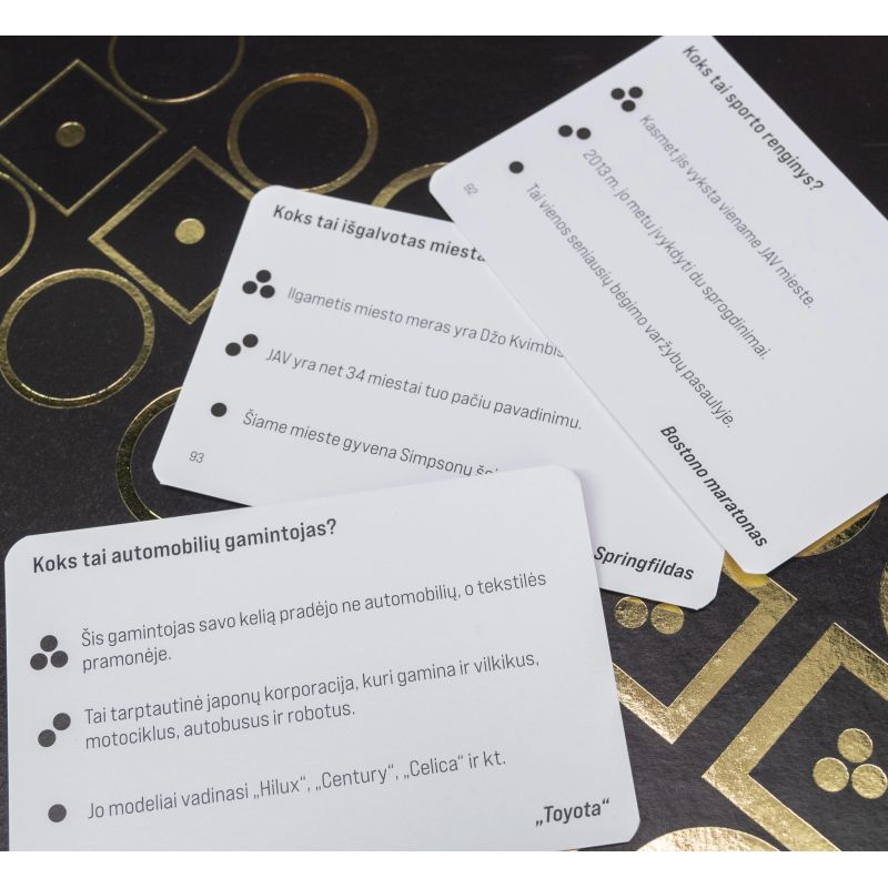 TACTIC Galda spēle iKNOW 2.0 ,lietuviešu val.,