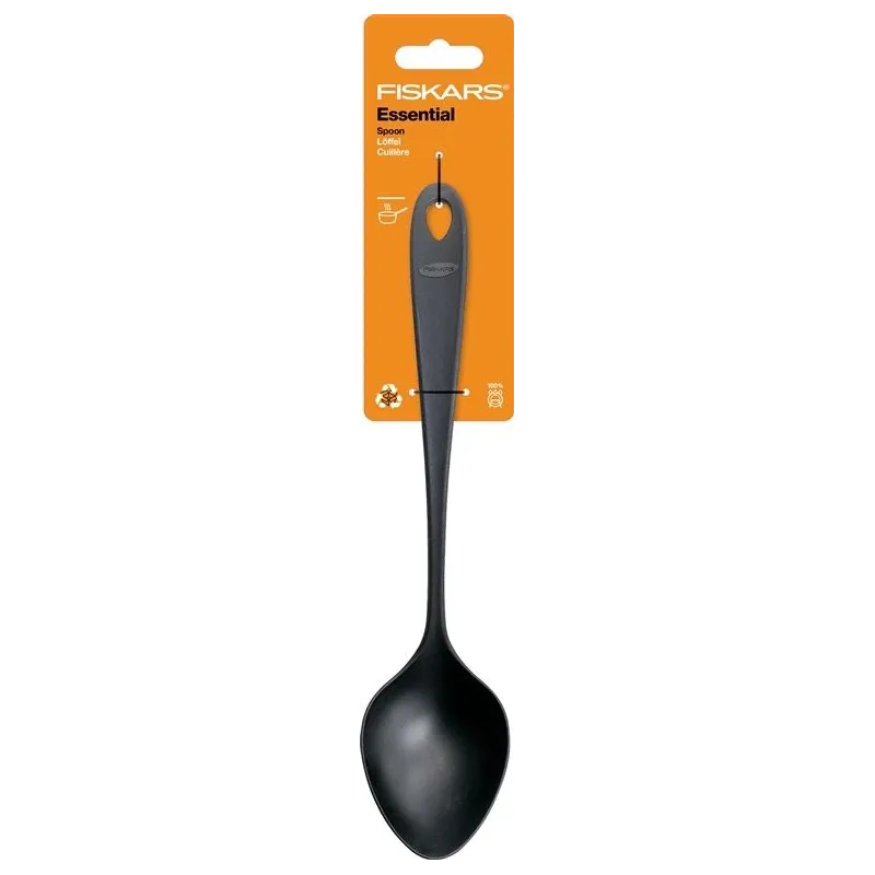 Karote Fiskars Essential 1079057, melna