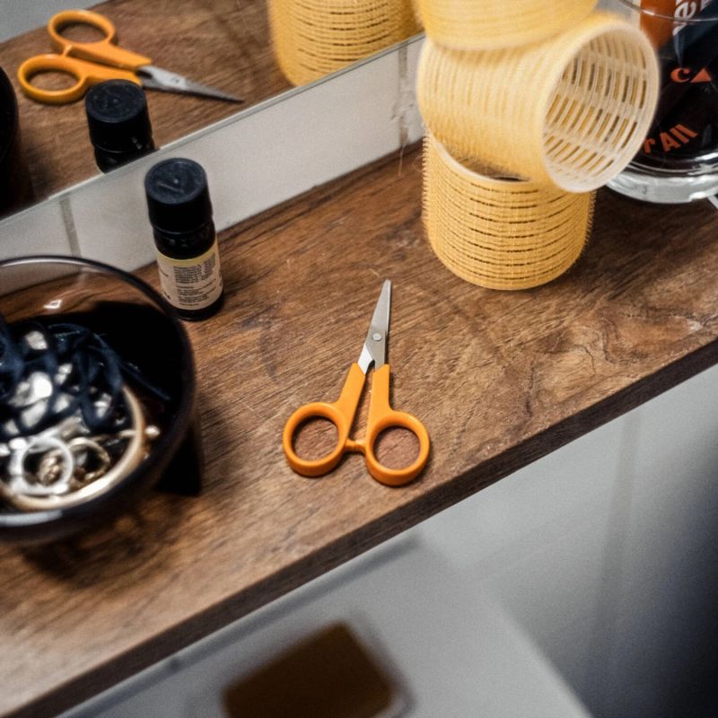 Classic manikīra šķēres ar noapaļotiem galiem 10 cm