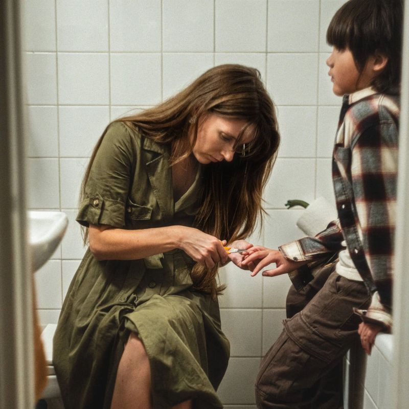 Classic manikīra šķēres ar noapaļotiem galiem 10 cm