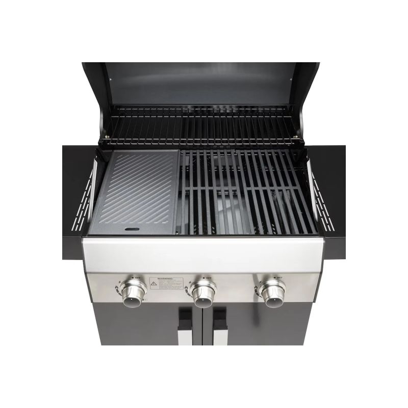 Grils gāzes cello rodium 3 melns