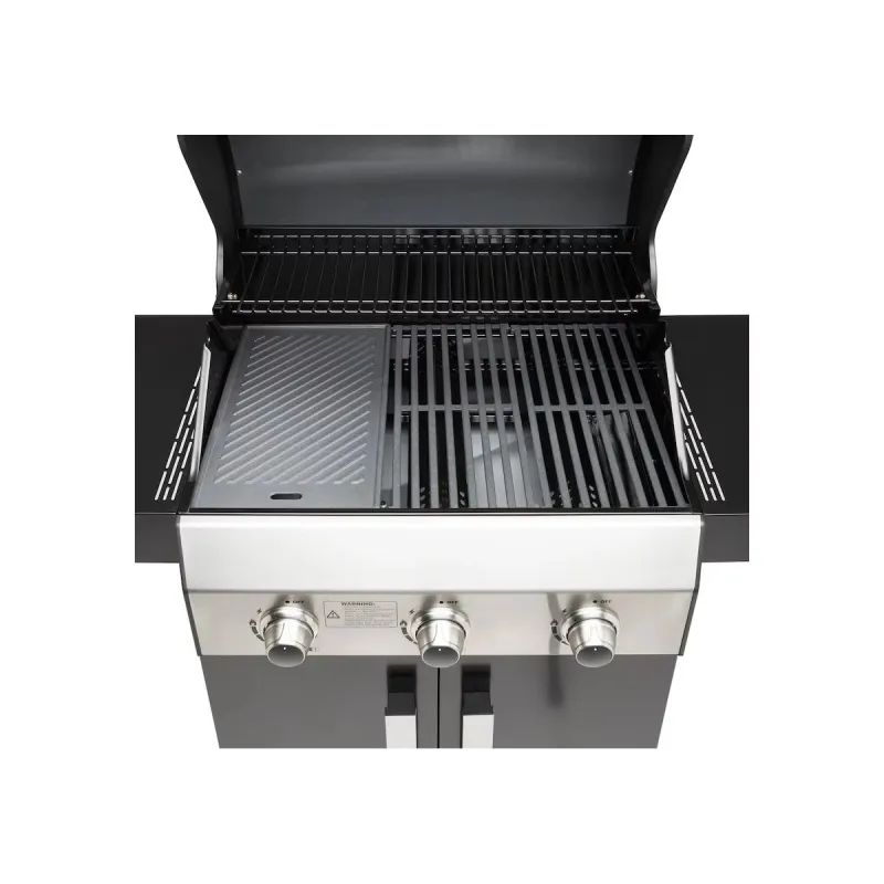 Gāzes grils Cello Rodium 3, 55 cm x 129 cm