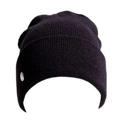 Cepure ziemas merino vilnas melna severi