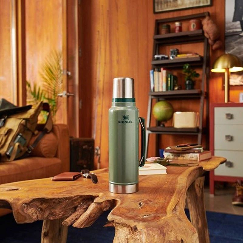 Termoss stanley classic 1,4l zaļš