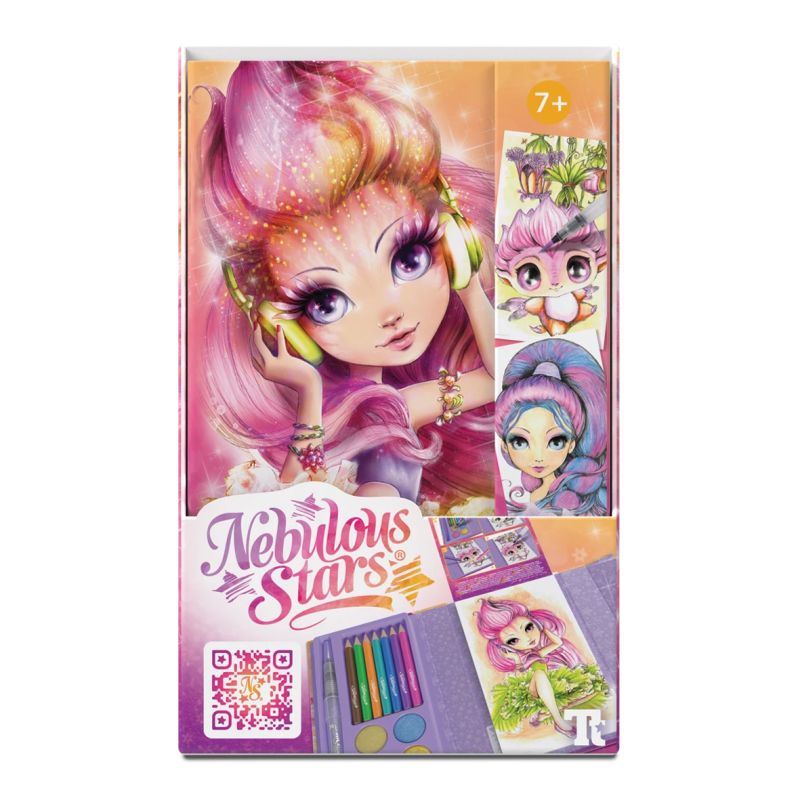 Krās.kompl.nebulous stars watercol.11452