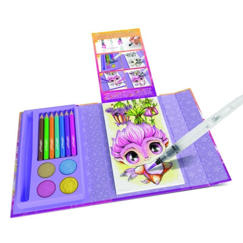 Krās.kompl.nebulous stars watercol.11452