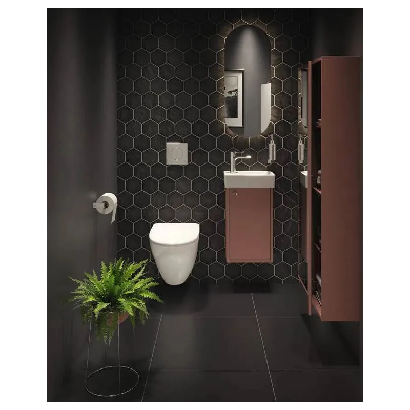 Sienas tualetes pods iebūvējamais Gustavsberg Nautic, 59 cm x 39.5 cm