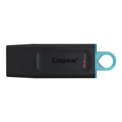 Kingston - DataTraveler Exodia USB Flash Drive - 64 GB - USB 3.2 Gen 1 - Black-Blue