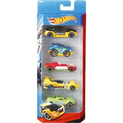 Komplekts automašīnu hot wheels 5 gab