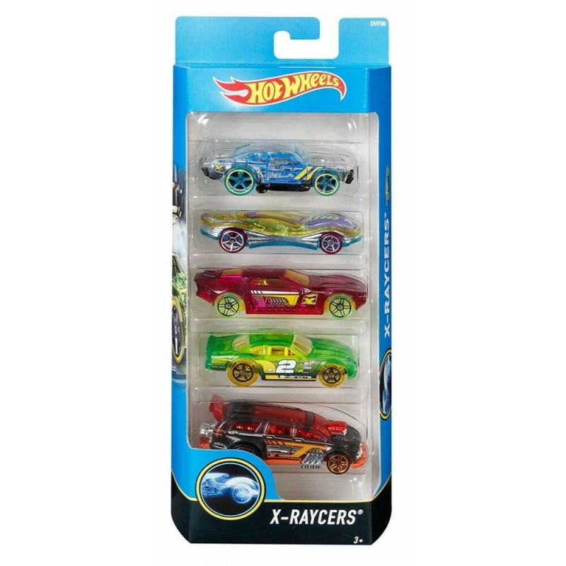 Komplekts automašīnu hot wheels 5 gab