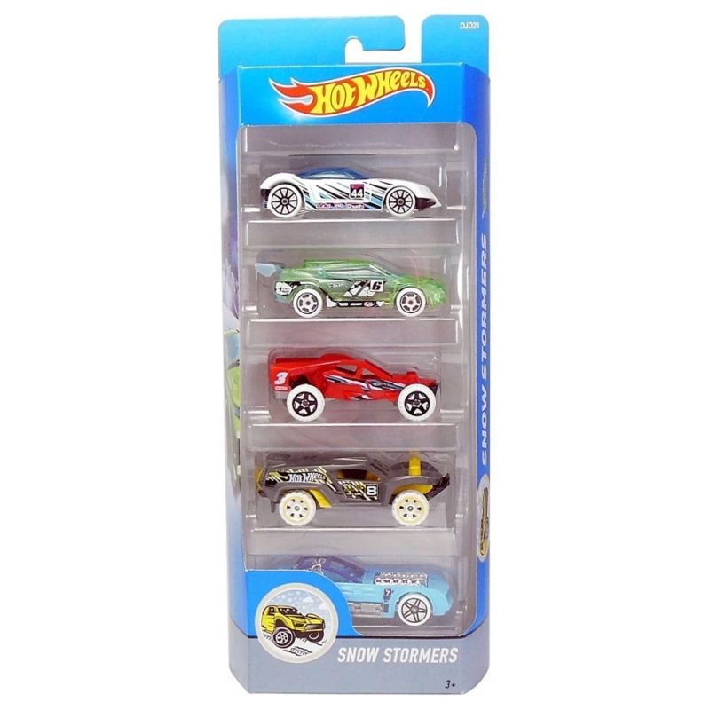 Komplekts automašīnu hot wheels 5 gab