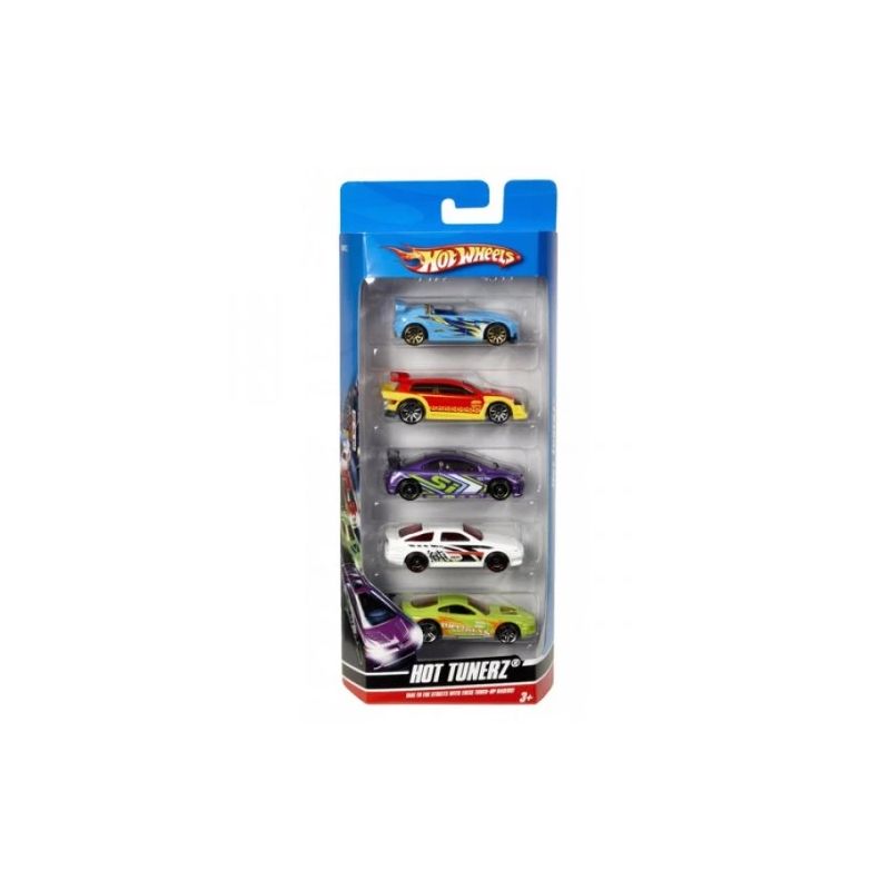Komplekts automašīnu hot wheels 5 gab