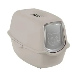 Uždaro tipo kačių tualetas Rotho 4552907422, geltona sp.-smėlio sp., uždaras, 56 cm x 39 cm x 40 cm