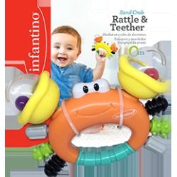 INFANTINO Košļājamais grabulis, Krabis