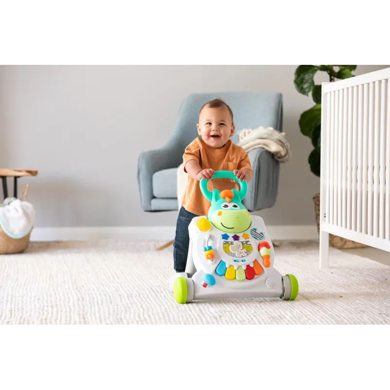 INFANTINO Sēdi, staigā un rotaļājies 3-in-1 transformējošs staigulis-galds