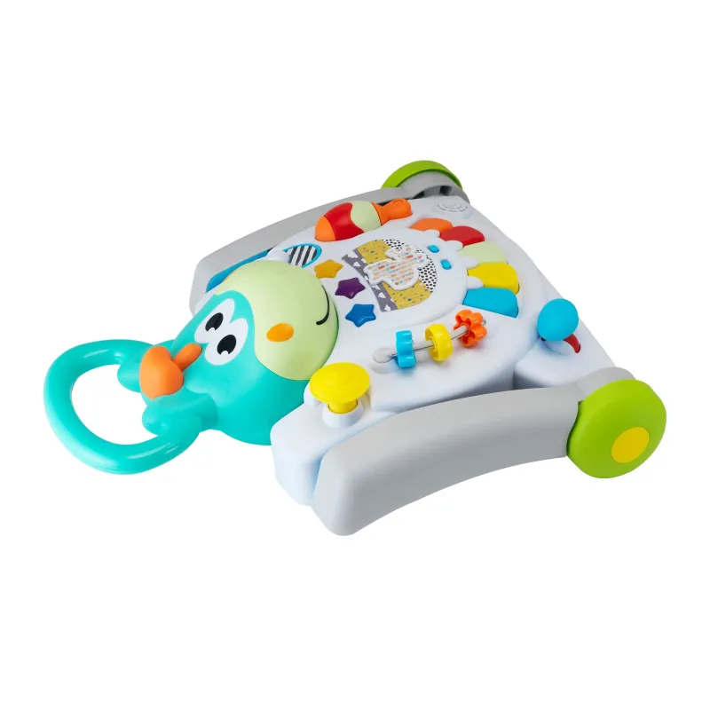 INFANTINO Sēdi, staigā un rotaļājies 3-in-1 transformējošs staigulis-galds