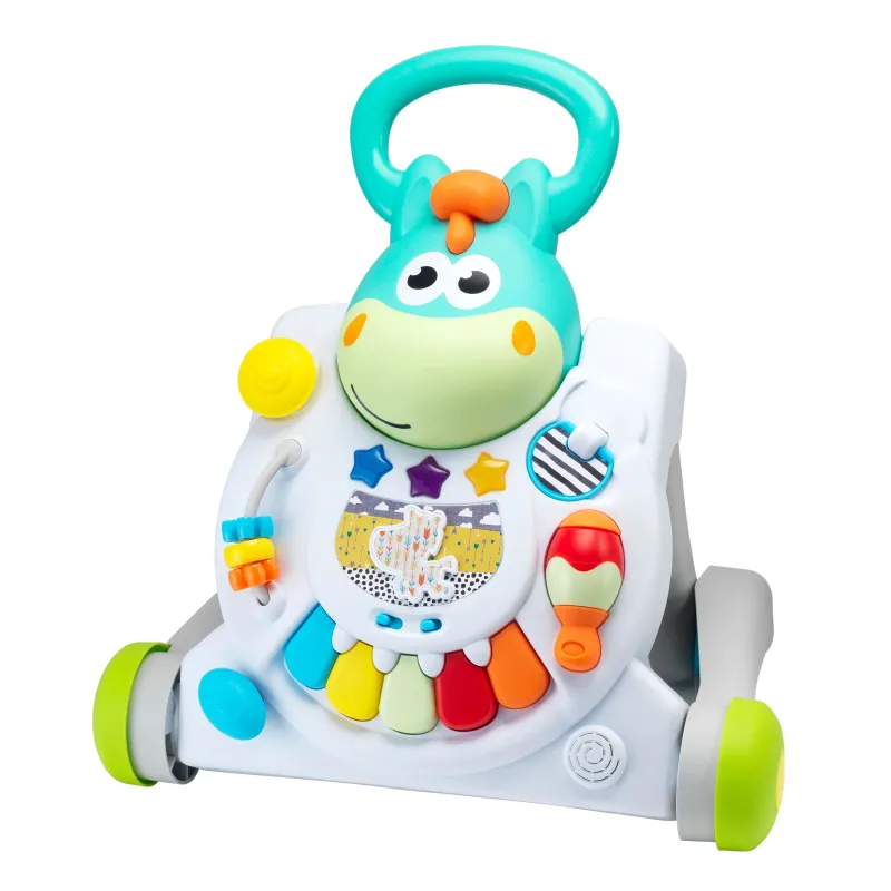 INFANTINO Sēdi, staigā un rotaļājies 3-in-1 transformējošs staigulis-galds