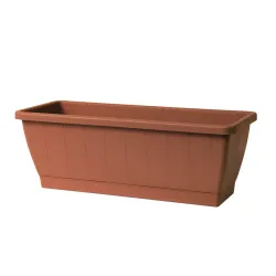 Balkonkaste kezar 80cm ar palikt. brūna