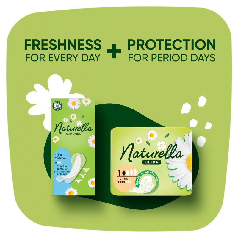 Naturella Light Calendula Tenderness Pantyliners, 52 pcs