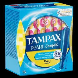 Tampax Compak Pearl Regular Тампоны с Aппликатором, 16 шт.