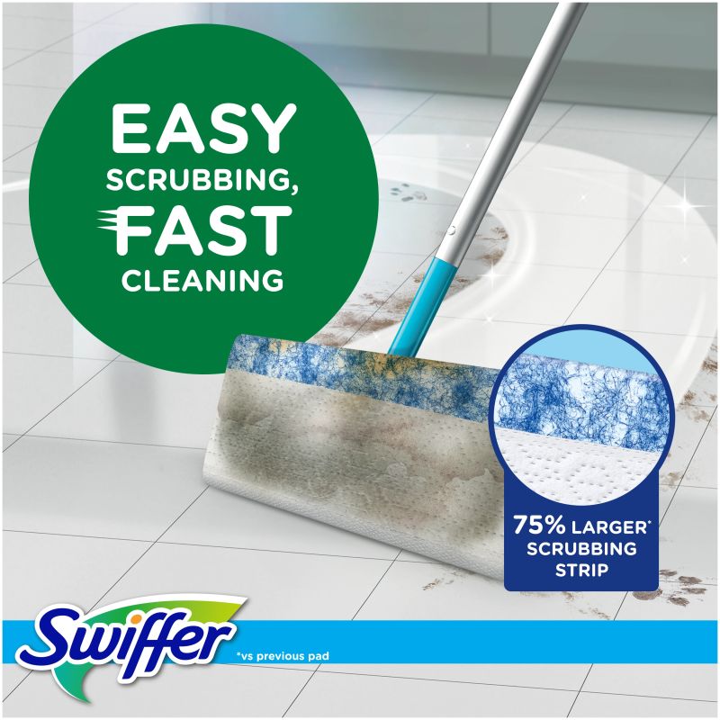 Swiffer Sweeper Mitrās Salvetes, 40 gab