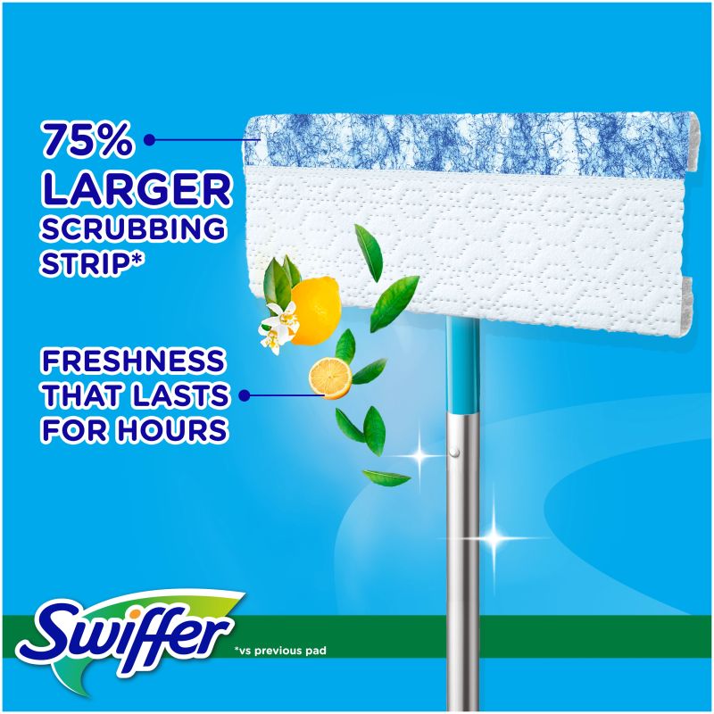 Swiffer Sweeper Mitrās Salvetes, 40 gab