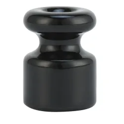 Izolators Electraline, melna krās., 10 gab.