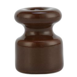 Izolātori porcelāna brūni 10gb