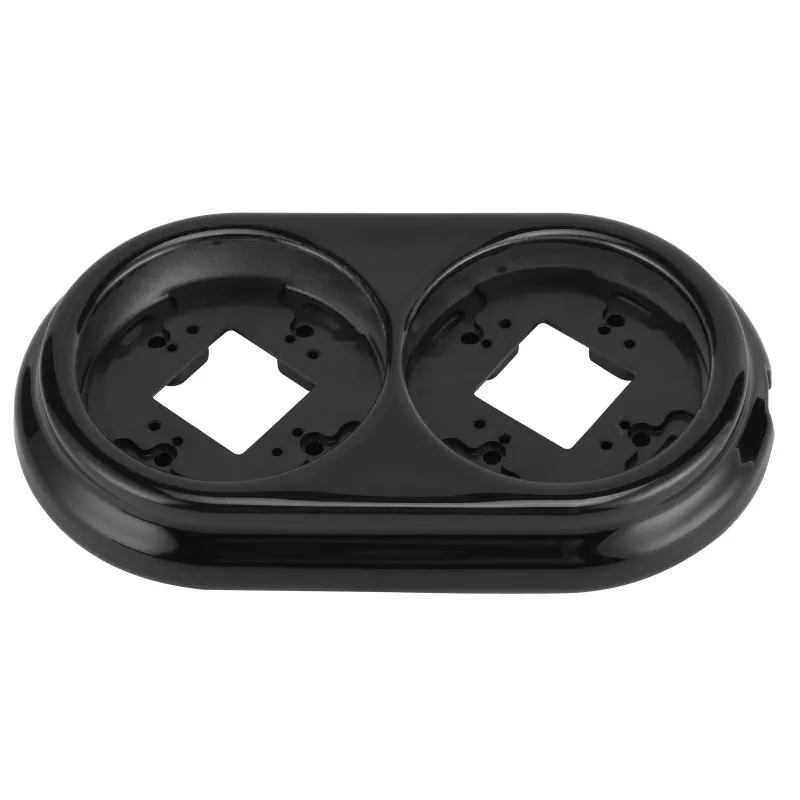 Rāmis 2PL Electraline Retro, melna krās.