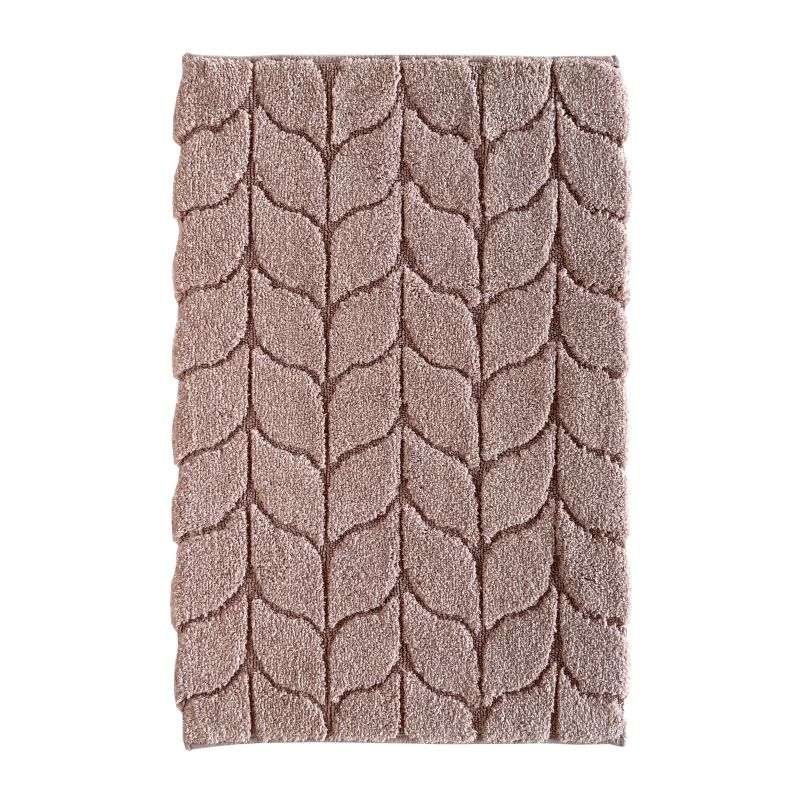 Vannas istabas paklājs Treccia 3FTAA443517, rozā krās., 60 cm x 40 cm
