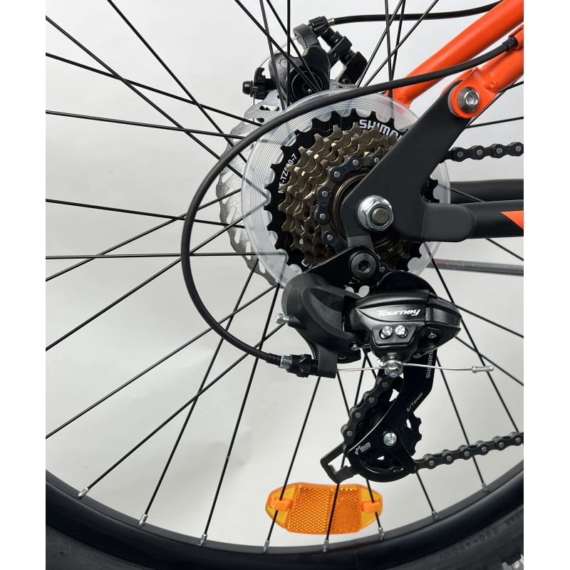 Velosipēds outliner chiron 26 melns-sar.