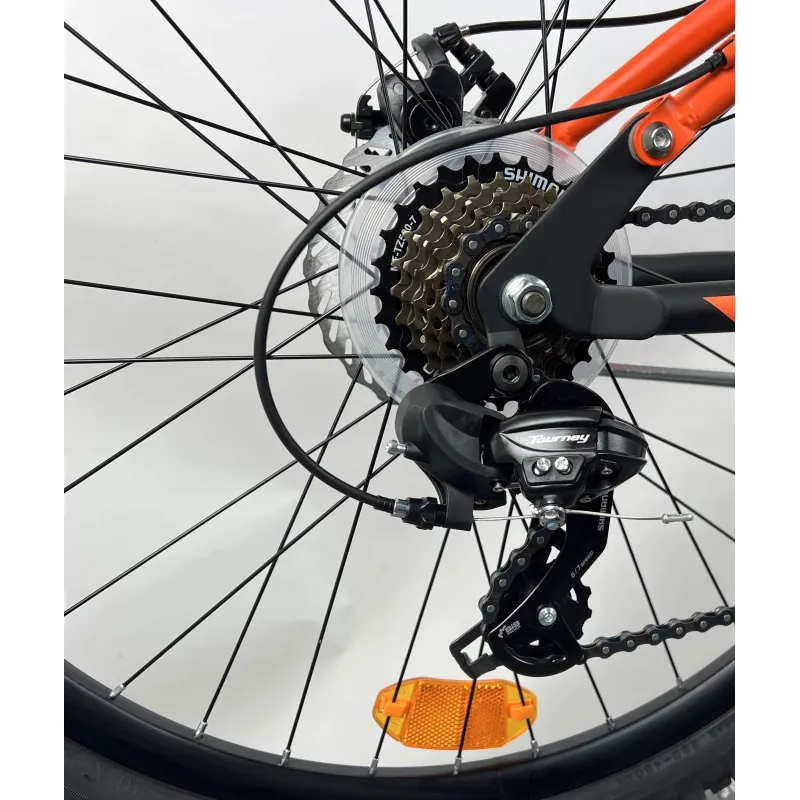 Velosipēds kalnu Outliner, 26 , 17'' rāmis, melna-oranža