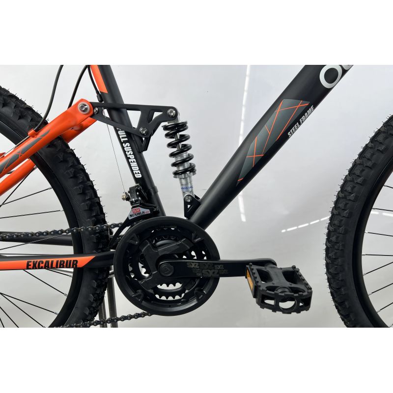 Velosipēds outliner chiron 26 melns-sar.