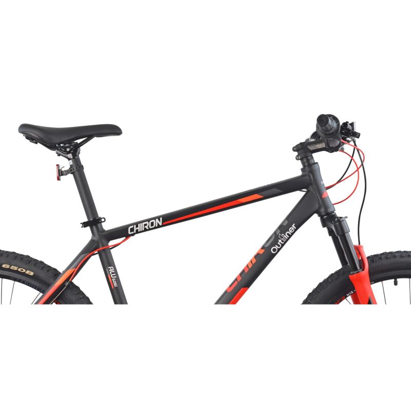 Velosipēds outliner chiron 26 melns-sar.