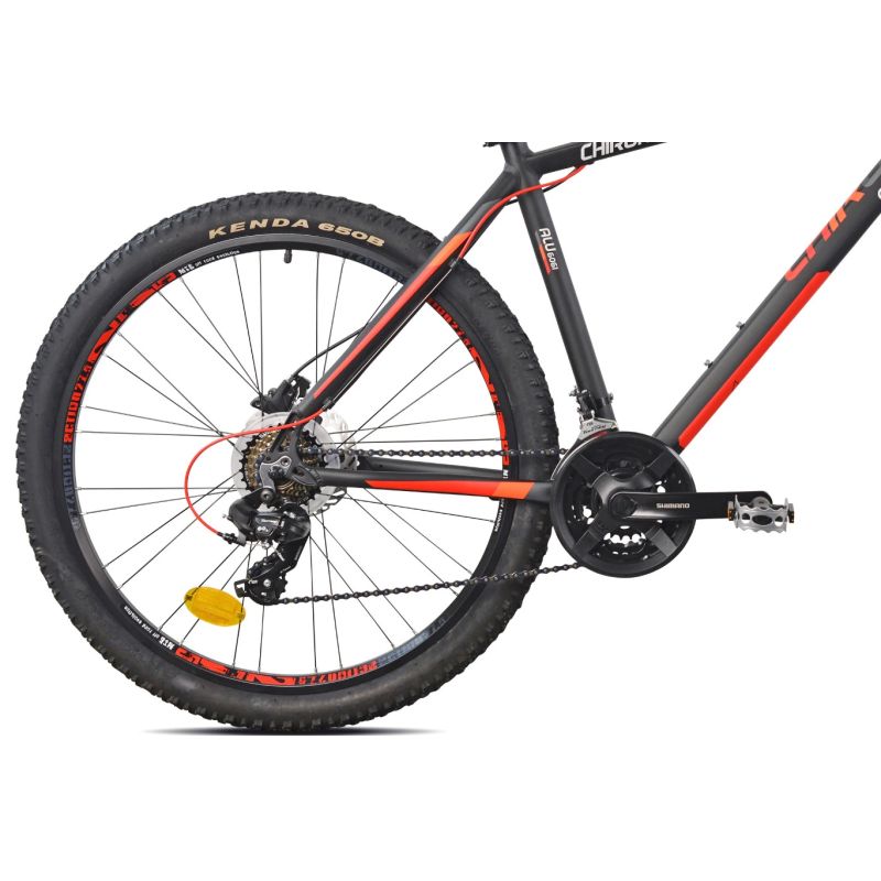 Velosipēds outliner chiron 26 melns-sar.