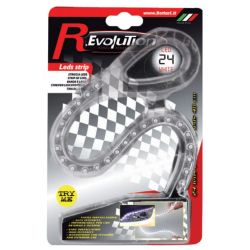 Gaismas diožu lente 24 balti led