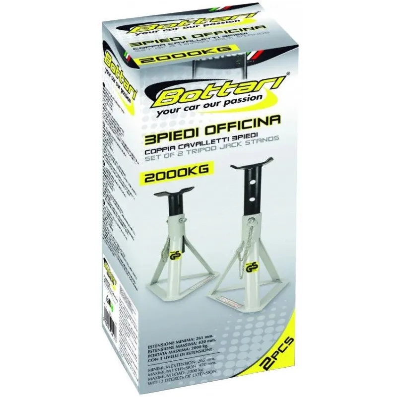 Auto pacēlājs mehāniskā Bottari 24176, 2000 kg