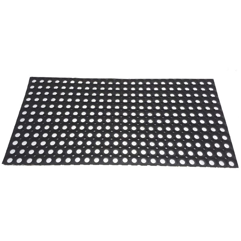 Uksematt Domoletti Rho 004, must v., 50 cm x 100 cm x 1.6 cm