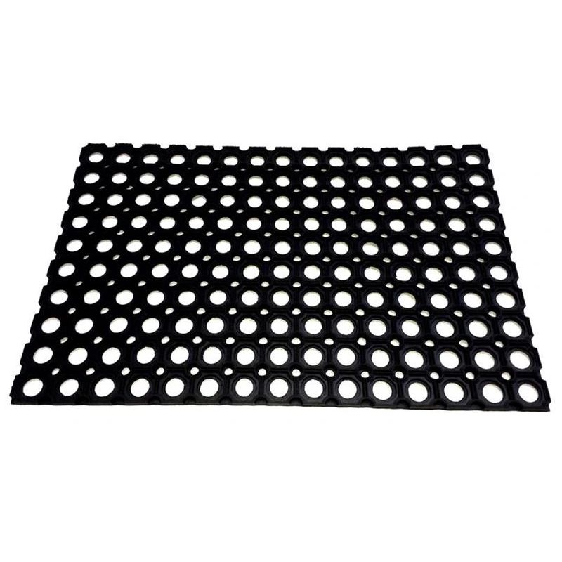 Uksematt Domoletti Rho 002, must v., 40 cm x 60 cm x 1.2 cm