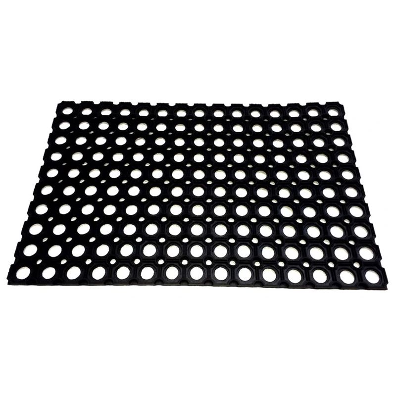 Uksematt Domoletti Rho 002, must v., 40 cm x 60 cm x 1.2 cm