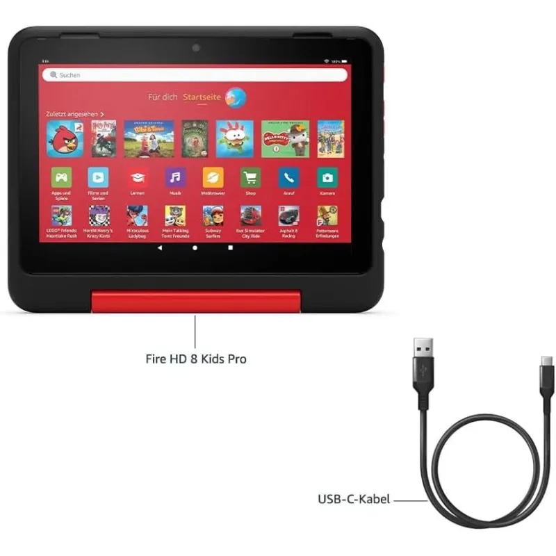 Amazon Fire HD8 Kids Pro ,2024, 3GB-32GB Jungle Cat