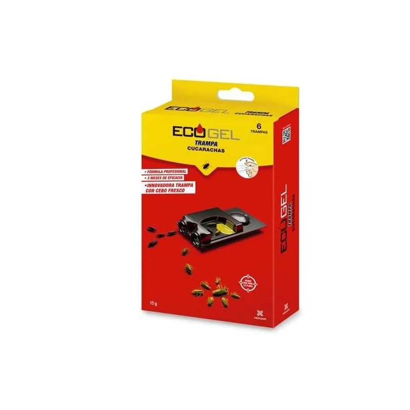 Insekticīds Ecogel, 15 ml, 6 gab.