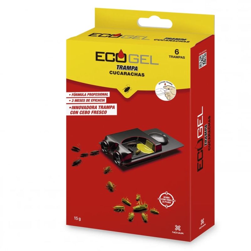 Insekticīds Ecogel, 15 ml, 6 gab.